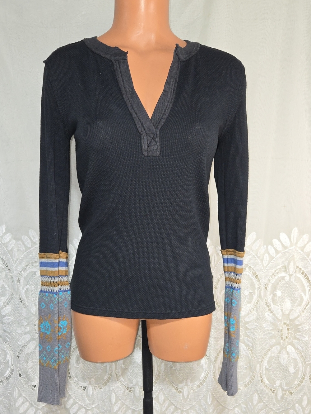 We The Free People Long Sleeve Shirt/Top Sz Small